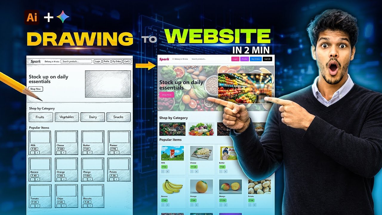 AI Website Builder Tutorial | Create a Full Website with AI in 1 Minute ...