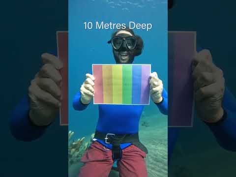 What happens to Colour underwater?