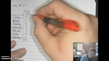 11.2 Inference for two-way tables Video #1