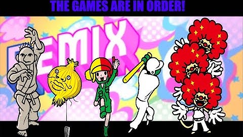 Left-Hand Remix but the games are in order