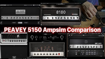 PEAVEY 5150 (6505) AMPSIM COMPARISON / KUASSA, KAZROG, NEMBRINI, STL, NEURAL DSP