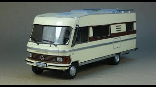 MERCEDES BENZ HYMER MOBIL TYPE 650 CAMPER 1985