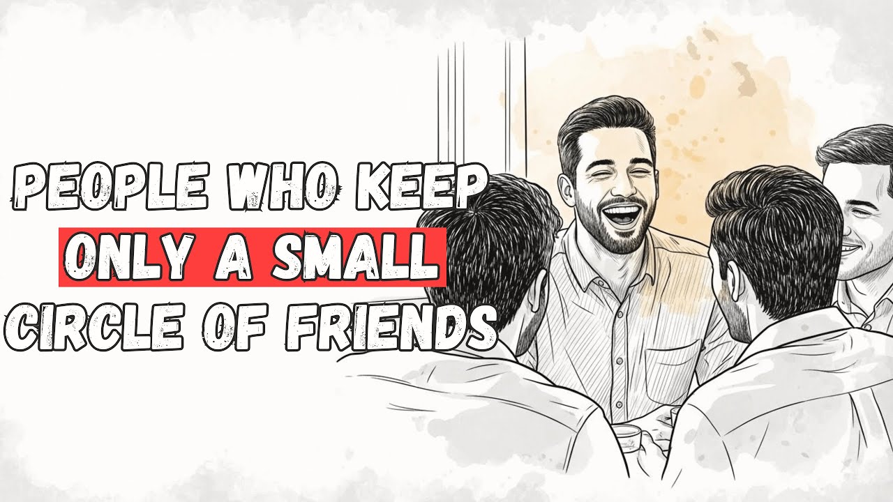 If You Only Keep A Small Circle Of Friends, You  Probably Have These 5 Things