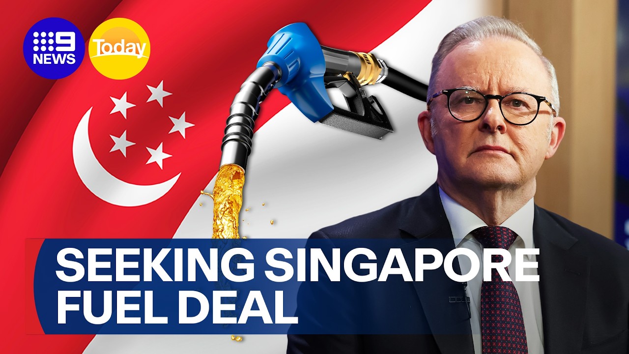 PM Albanese jets off to Singapore, hoping to secure Australia’s fuel supply