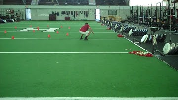 Backpedal - Turn & Sprint - Backpedal - Turn & Sprint