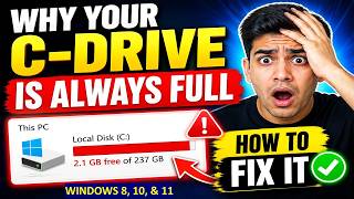 C Drive Full? Your Laptop Is Slow Because of This! Fix It in Minutes (Windows 10/11)
