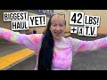 I BOUGHT 42LBS OF STUFF AT THE GOODWILL OUTLET BINS!  [ OUR BIGGEST HAUL YET! ] [ DIVA GOES WILD! ]