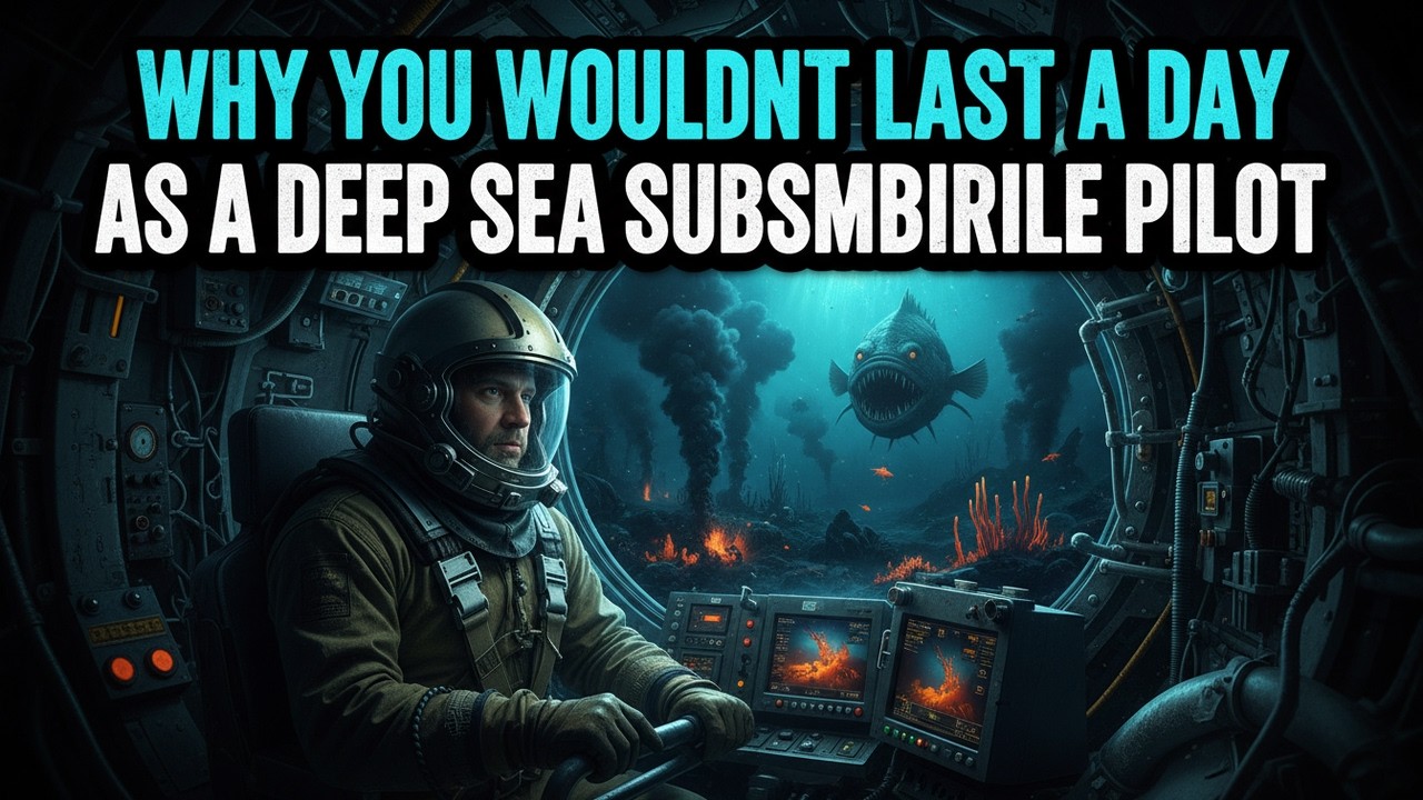 Boring Science For Sleep | Why You Wouldnt Last a Day as a Deep Sea Submersible Pilot