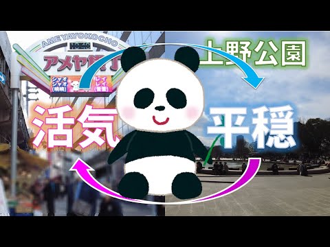 上野公園・アメ横