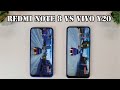 Vivo Y20 vs Redmi Note 8 | Fingerprint, Video test Display, Speedtest, Camera Comparison