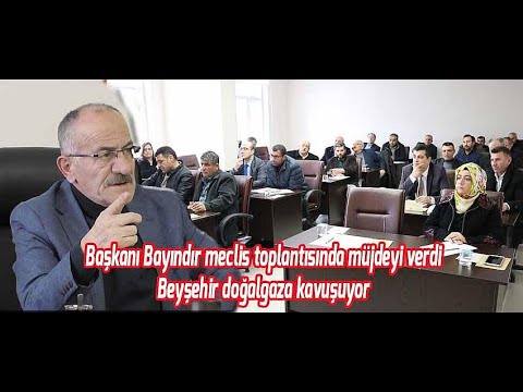 Başkan Bayındır Doğalgaz Açıklaması - BGRT TV