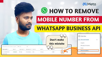 How to Delete Your Phone Number from WhatsApp Business API Full Tutorial in Hindi | Ankit Sen