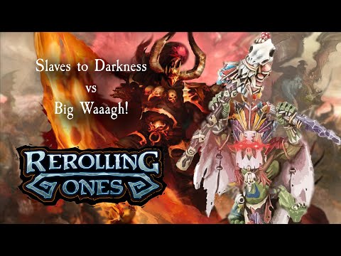 Stare Off: Big Waaagh! versus Slaves to Darkness.