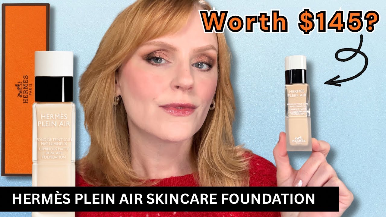 Новая тональная основа HERMÈS Plein Air Luminous Matte Foundation — стоит 145 долларов? | Тест на...