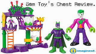 Fisher-Price Imaginext DC Super Friends The Joker Laff Factory Playset Review.