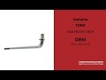 138-6050 ROD-MOUNT DECK - TORO Genuine OEM Part