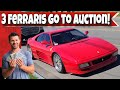 Auction Day! - Flipping $400 to a Ferrari - Flying Wheels