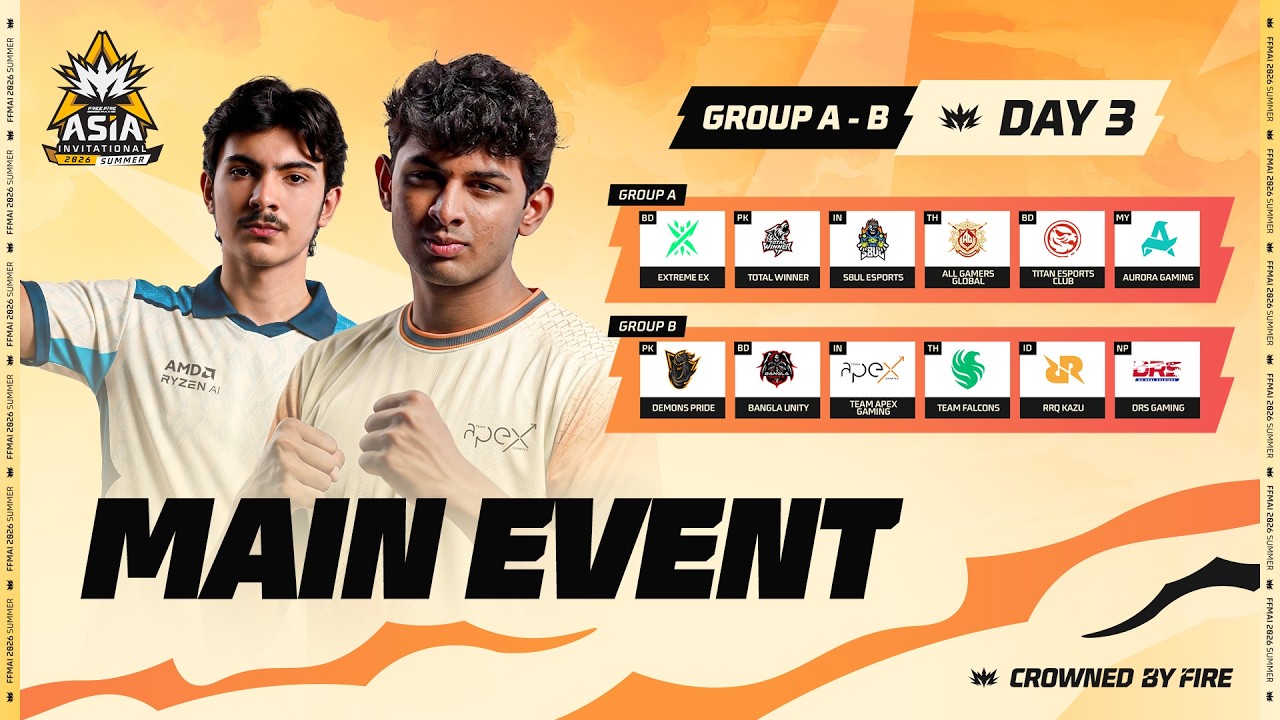 🔴 [HI] FFMAI 2026 Summer | Main Event Day 3