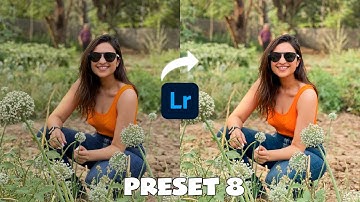 Natural & Clean Look Preset #8 | Lightroom Color Grading | Complete Tutorial ✅