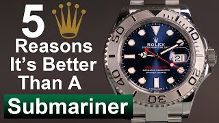 Rolex Yacht-Master 40 Blue Dial Review | Top 5 Reasons it’s Better than a Submariner