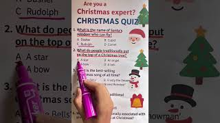 Are you a Christmas expert Comment below #knowledge #easy #studytok #quiz #christmas #christmasquiz