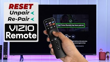 How To Reset Vizio TV Remote Control! – Easy Fix