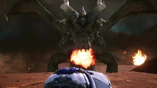 Astronaut Escapes Angry Dragon Stock Motion Graphics screenshot 3