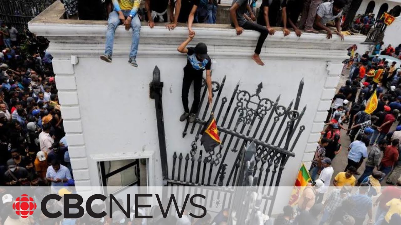 Sri Lankan president, PM agree to resign as protesters storm leaders’ residences