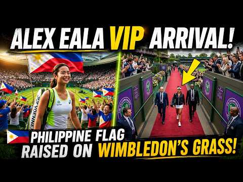 CROWD GOES WILD! Alex Eala Is OFFICIALLY a Wimbledon SEED — FIRST Filipino Ever! 🇵🇭🎾