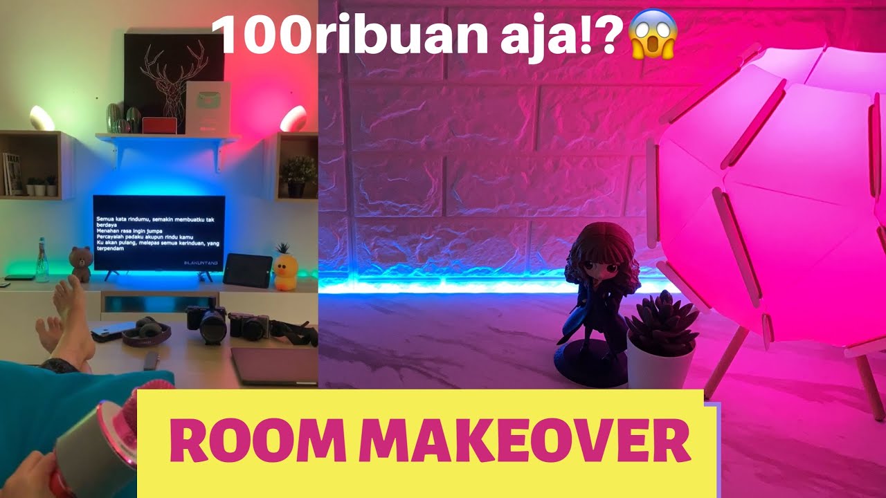 Jadi MEVVAH Dekorasi  Kamar  MURAH 100ribuan Room Makeover 