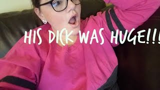 His dick was HUGE!|Testicle/Titty Tuesday!