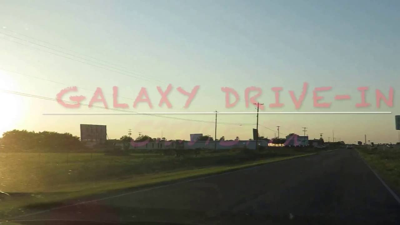 Ennis: Galaxy drive-in theater - YouTube