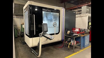 DMG DMU 80P DUOBLOCK 5 AXIS UNIVERSAL MACHINING CENTER, 2009