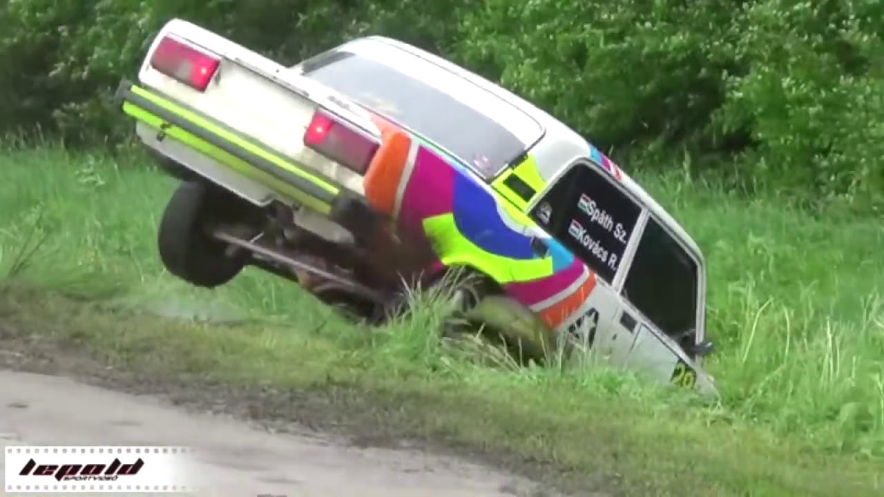 Лада Ваз 2106. 2105. 2101. Ралли Аварии!! - YouTube