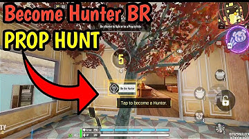 How to Become Hunter in Prop Hunt #codm  #callofdutymobile