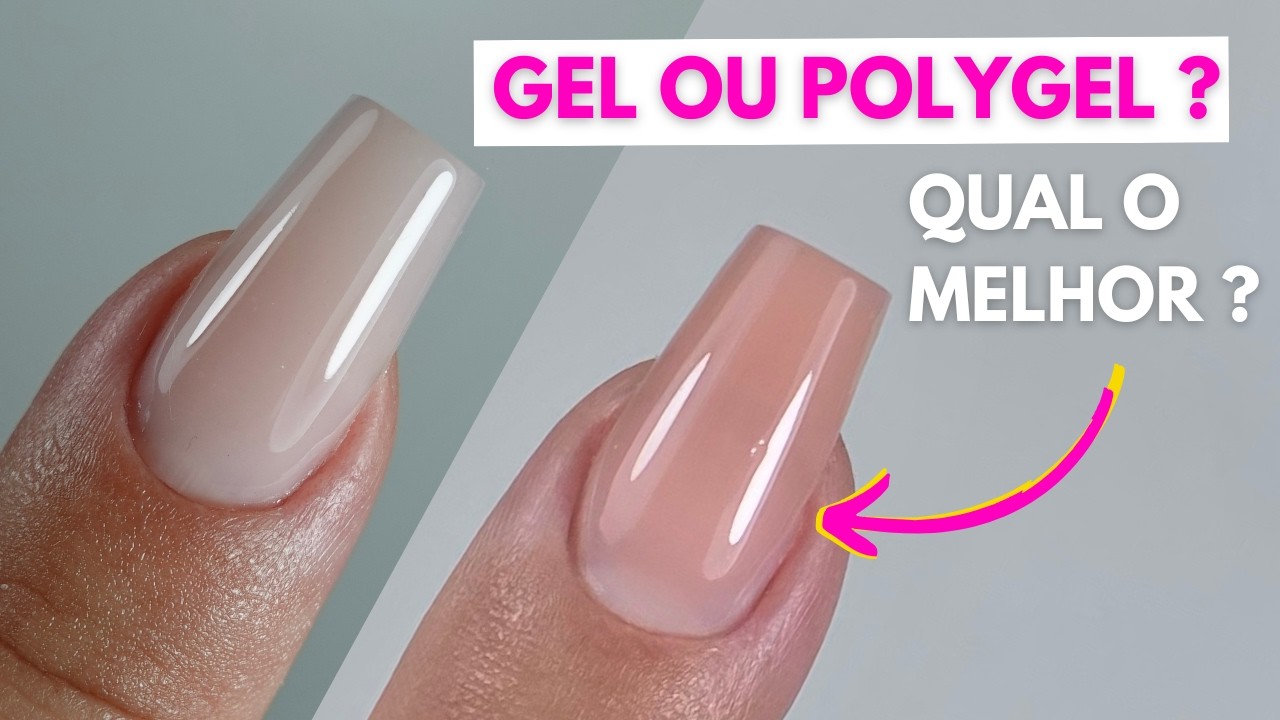 Alongamento com Gel X Polygel - Diferenças ! Mundo Nails