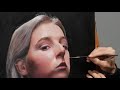 تلوين الوجه بالألوان الزيتية - oil painting