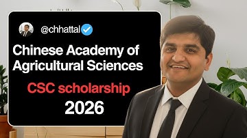 Chinese Academy of Agricultural Sciences (CAAS) CSC Scholarship 2026 | Fully Funded Master’s & PhD