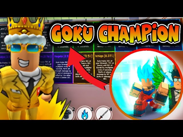 Actualizacion Anime Fighting Simulator Roblox Goku Champion Dimension 4 Susanoo Perfecto Youtube - goku simulator 1k visits roblox