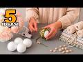 5 INCREDIBLE IDEAS FROM THE MOST ORDINARY MATERIALS! 😍 HOME DECOR IDEAS!