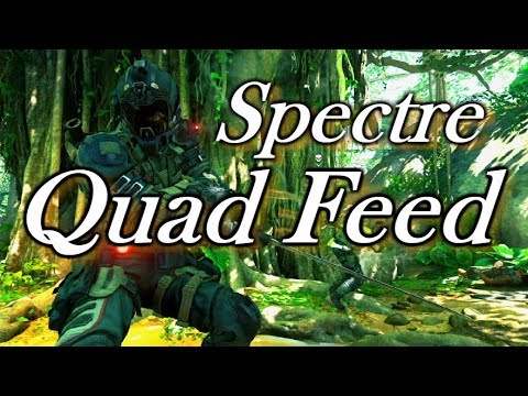 【COD BO4 実況】スペクターでフィード！ナイファー仲間とマッチし忍者大戦勃発#ゆっくり