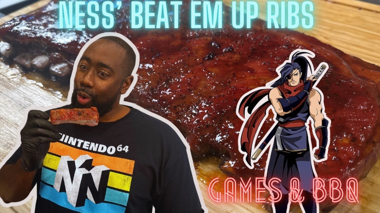 Video Game Ribs Grub & Gaming: A Perfect Combo of Ribs & Games #games&bbq - YouTube