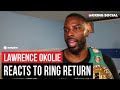 Lawrence Okolie REACTS To 1st Round Lukasz Rozanski KO, HONEST On Potential Dillian Whyte Fight