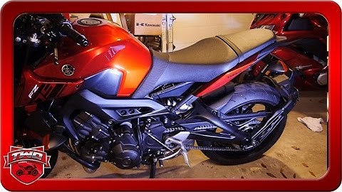 How To Remove The FZ09 MT09 Rear Pegs For A Clean Look