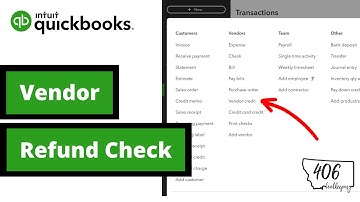 How to Record a Refund Check from a Vendor in QuickBooks Online