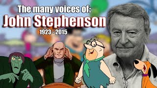 Many Voices of John Stephenson (Flintstones / Scooby-Doo / Fantastic Four ... AND MORE)