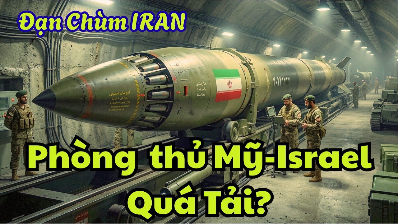Iran Phóng Tên Lửa Đầu Đạn Chùm: Vì Sao Phòng Không Israel Bị Quá Tải? | VKQS Team