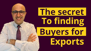How to find buyers for export business | Startup | Sarthak Ahuja