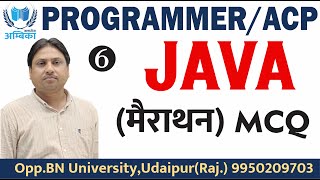Lecture - 6. Test Your Java Skills With Er. Arvind Sir's Marathon For Rpsc Programmer Exam!