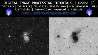 DIGITAL IMAGE PROCESSING TUTORIALS | Pedro RE' (M51 | 39h)